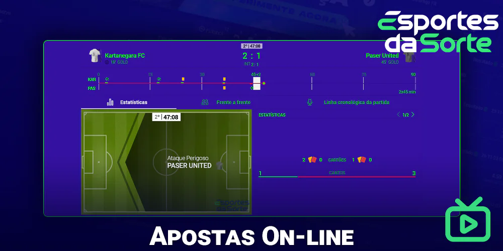 Apostas esportivas on-line no Esporte Da Sorte no Brasil